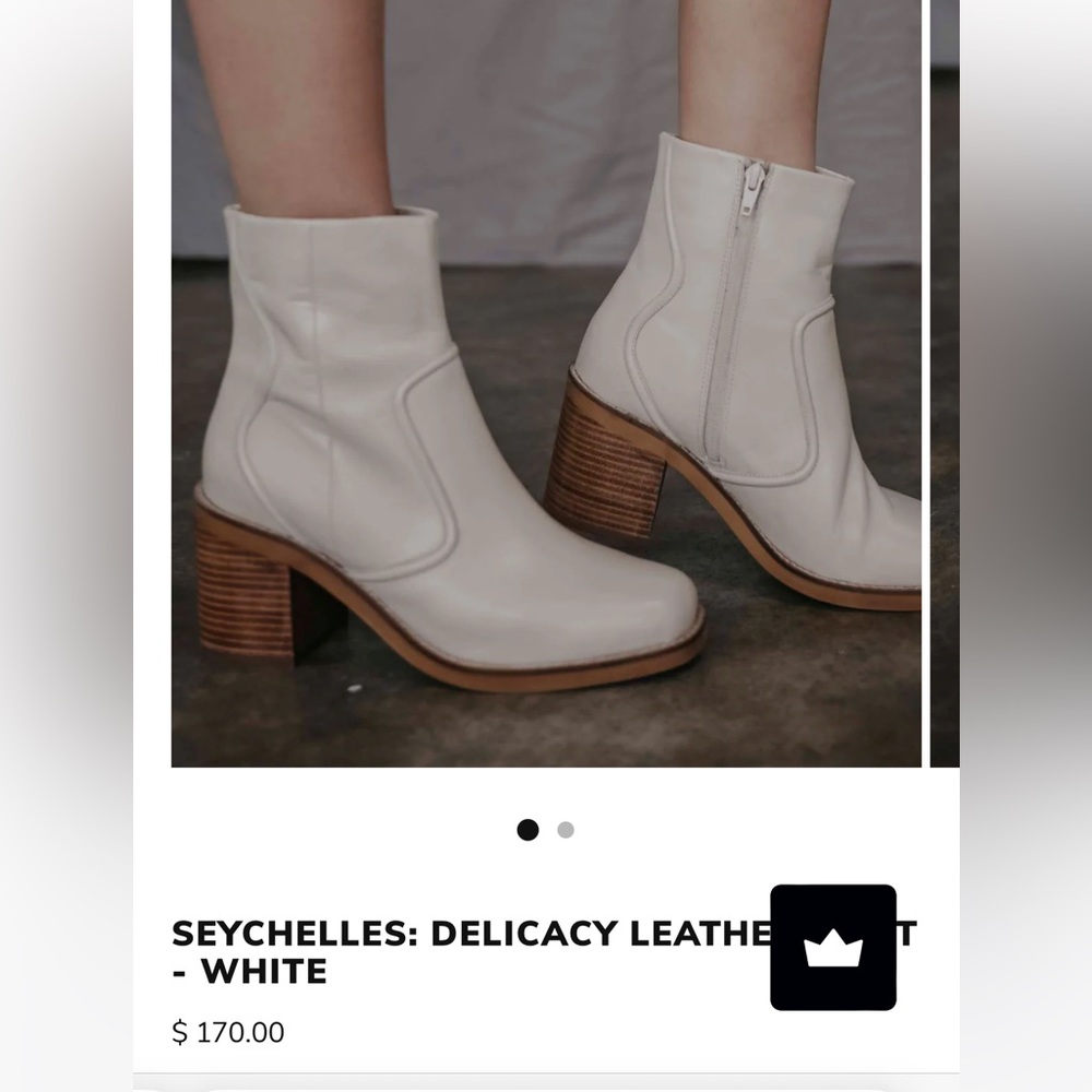 Seychelles tan boots